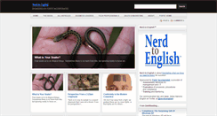 Desktop Screenshot of nerdtoenglish.com
