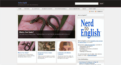 Desktop Screenshot of blog.nerdtoenglish.com